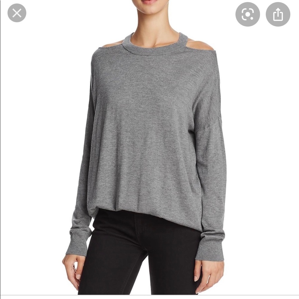 Splendid Cold Shoulder Sweater